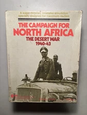 The Campaign for North Africa, SPI board game, complete & unpunched, 2x counters