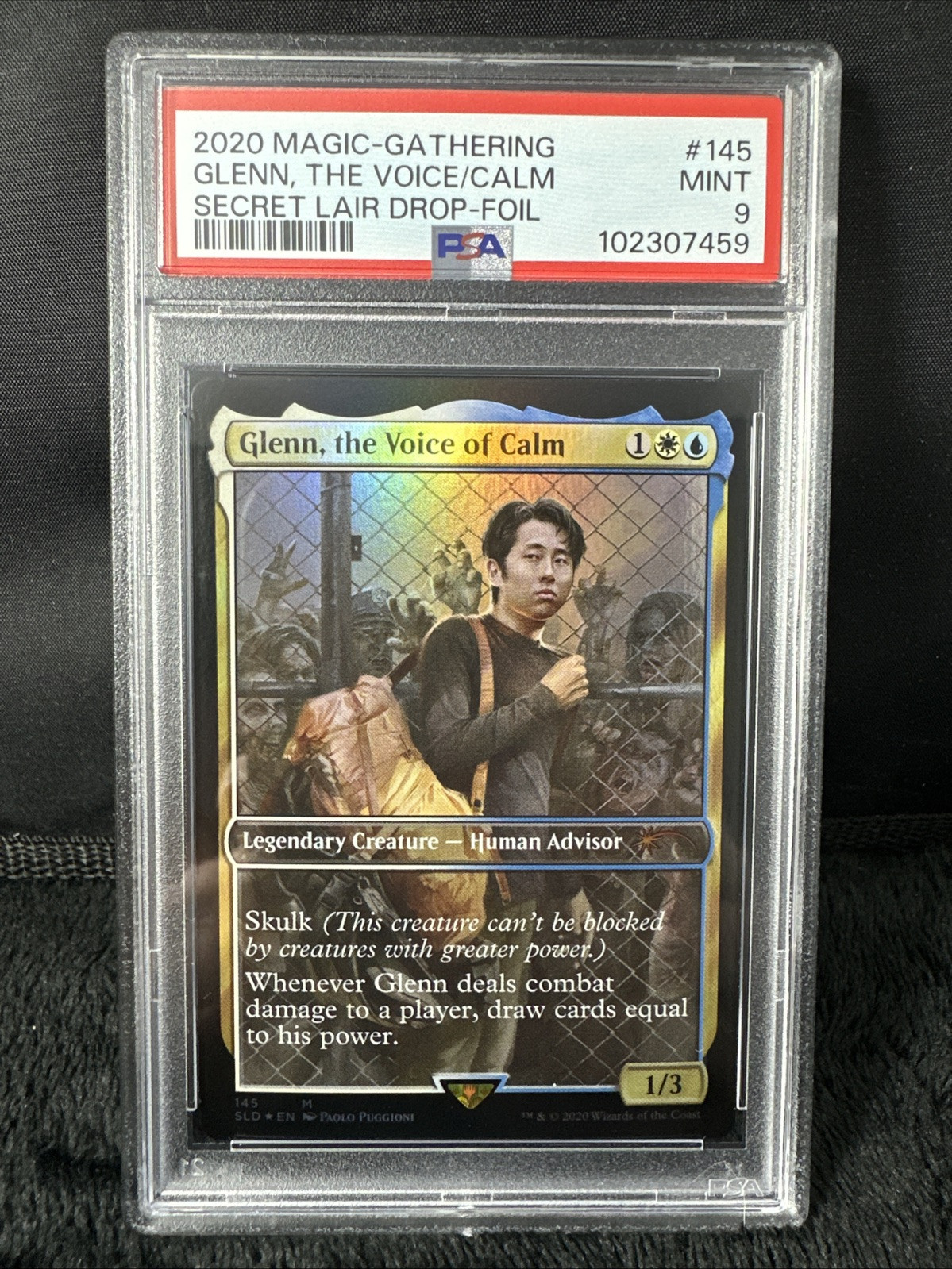 MTG Card The Walking Dead Glenn the Voice of Calm Secret Lair Drop