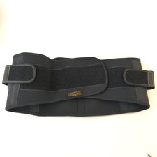Copper Fit Black Lower Back Brace Live Limitless Size S/M 28"-39"