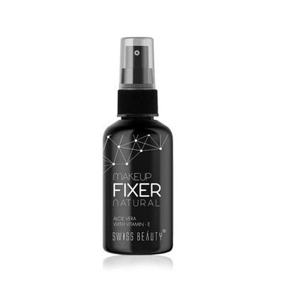 Swiss Beauty Natural Makeup Fixer - Natural Dewy Finish - Vitamin E - 70 ml
