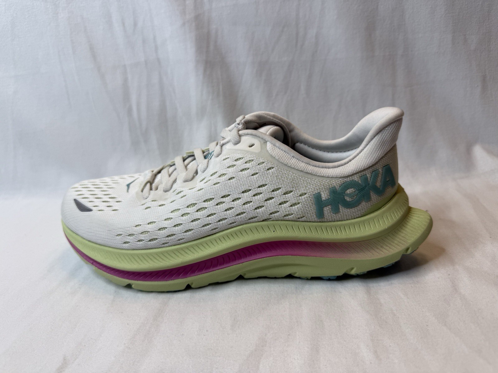 SAOLA Scarpa da corsa HOKA ONE ONE Kawana bianca donna taglia 7B solo scarpa sinistra