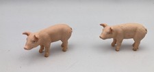 Schleich Standing Lot of 2 PINK PIGLET Baby Pig Farm Figures 13289 Retired 2003