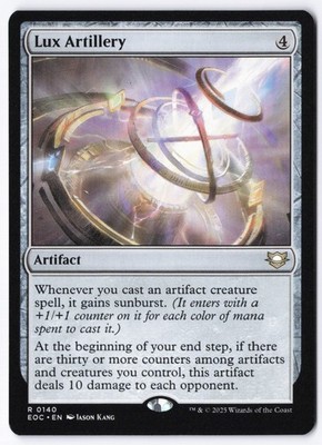 Lux Artillery 140 Commander: Edge of Eternities
