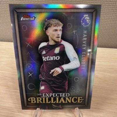 2025-26 Topps Finest Harvey Elliott Expected Brilliance Aston Villa XB-6