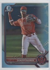 2022 Bowman Draft Chrome Sky Blue Refractor Denzer Guzman #BDC-20 2l4