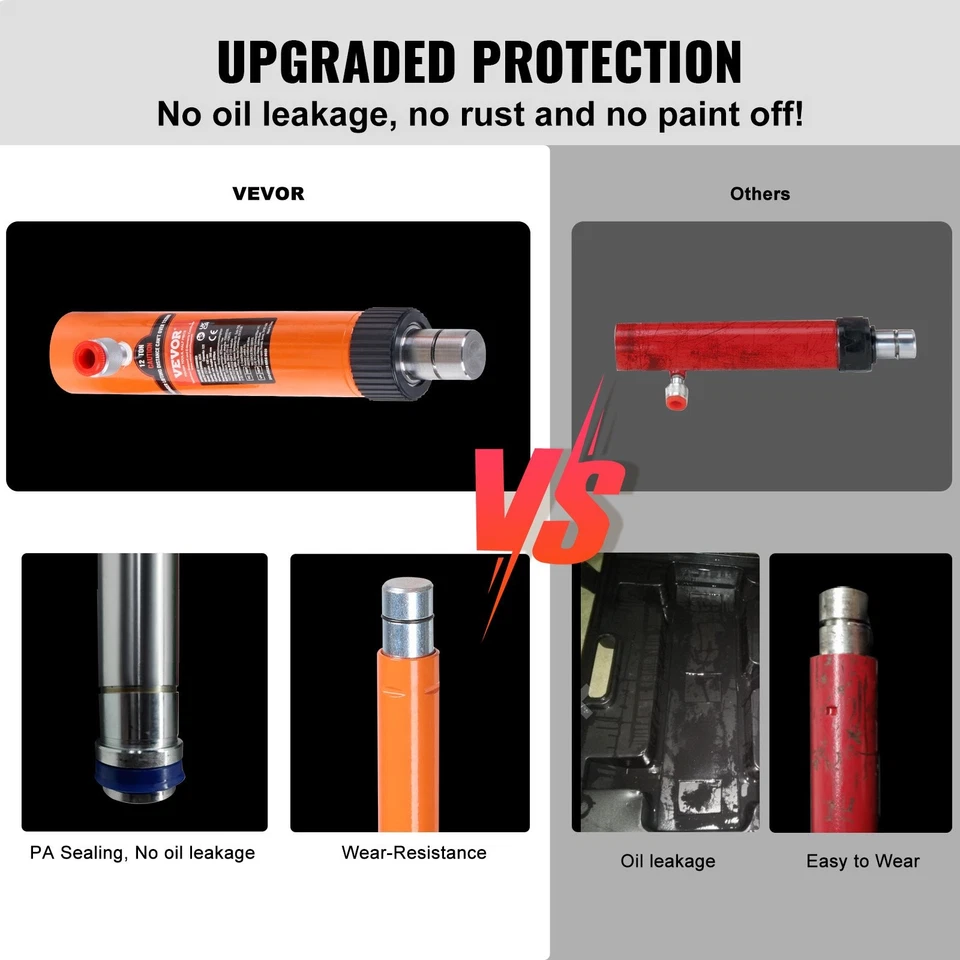 Kits de reparación de energía Porta marco de carrocería Ram elevador de aire hidráulico de 10 toneladas Foto 2 de 4