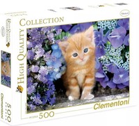 Puzzle 500 ElementóW. High Quality Collection. Kotek Clementoni