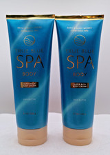 2 BATH BODY WORKS TRUE BLUE SPA Shea Butter Super Rich Hand Body Cream 8 OZ ea