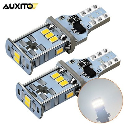 2x W16W T15 955 Reverse 921 Car Led Light Bulbs Xenon White Canbus 12V 10 SMD
