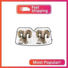 Front Windshield Sun Shade Mountain Sheep Sunshade For Car Truck Suv Blocks Uv Front Windshield Sun Shade Mountain Sheep Sunshade For Car Truck Suv Blocks Uv