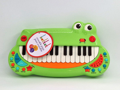 Battat Kleinkind Musikinstrument Tier Keyboard Klavier Krokodil 2+ - ohne OVP