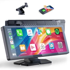 Wireless Car Stereo for Apple CarPlay Android Auto Portable Car Radio 9.26 Inch