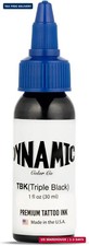Dynamic Color Co Triple Black Ink Bottle 1oz