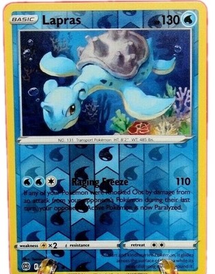 Lapras HP130 2022 Collectible Pokemon Trading Card | eBay Lapras HP130 2022 Collectible Pokemon Trading Card | eBay