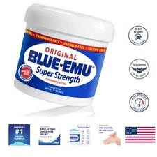 Blue Emu Cream 12oz - Moisturizing, Odor-Free Relief for Skin, Joints & Muscles
