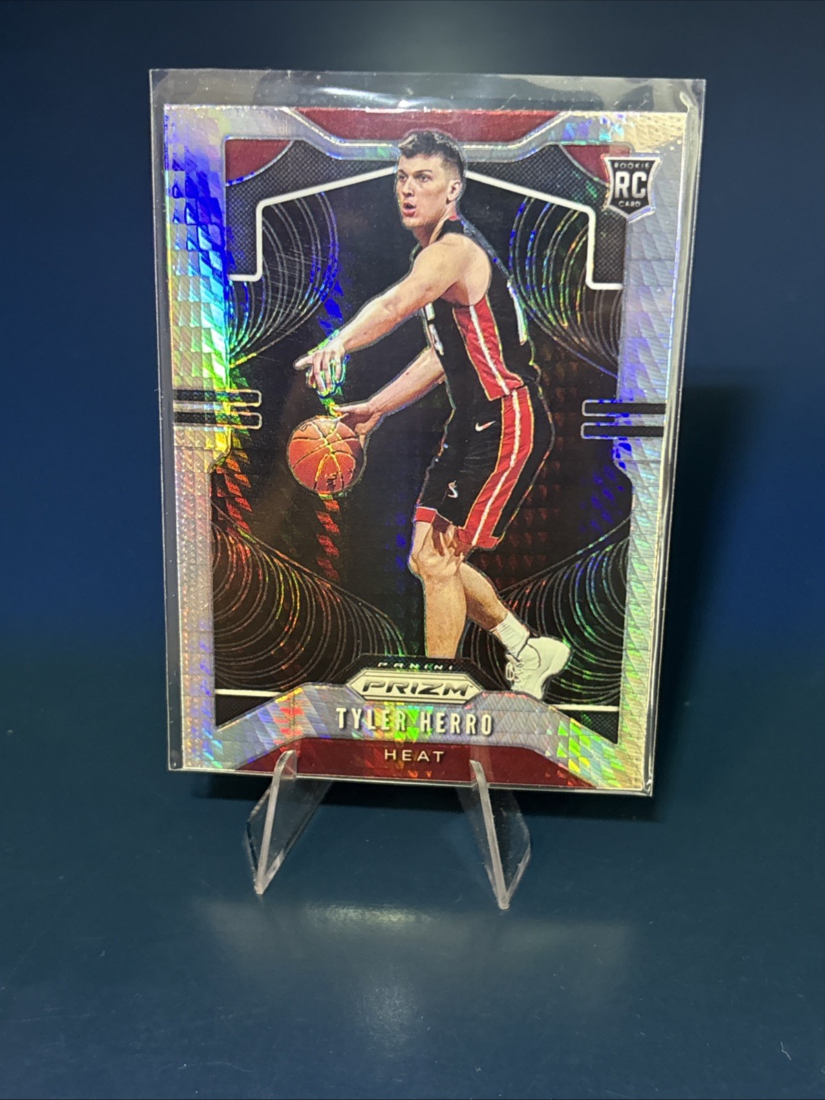 Tyler Herro RC! 2019-20 Prizm SILVER Hyper #259 Miami Heat