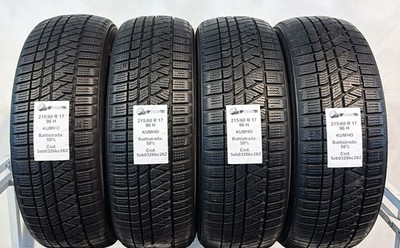 GEBRAUCHTE REIFEN STÜCK 4 KUMHO WINTERCRAFT WS71 215/60 R17 96H INVERNALI