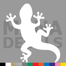 Gecko Vinyl Die Cut Decal Sticker - Lizard Reptile Pet