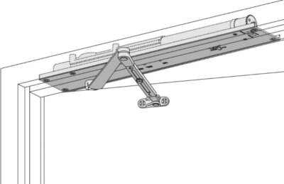 Fermoir De Porte LCN 5036-REG RH ALUM – Neuf En Emballage D'Origine