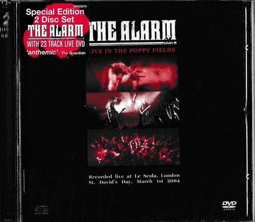 THE ALARM - Live in the Poppy Fields (CD+DVD) Special Edition - NEU+OVP-SEALED prezzo ebay