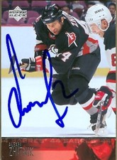 Alexei Zhitnik autographed Hockey Card (Buffalo Sabres) 2003 Upper Deck #25