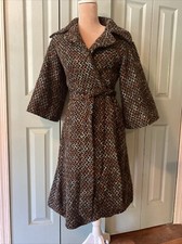 Kenzie Vintage Wrap Coat Size 4 Arty