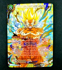 SS Son Goku, Spirit Bomb Absorbed SPR Foil | Dragon Ball Super Card NM  BT19-008