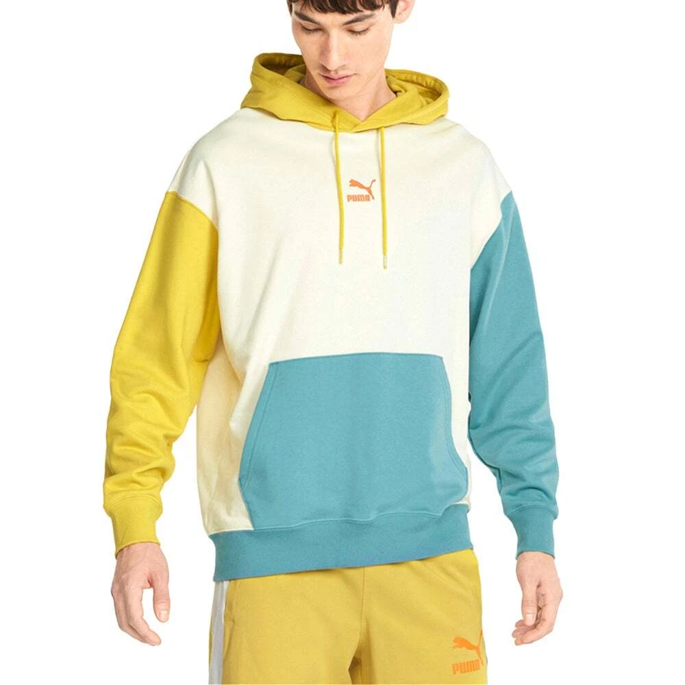 Mens white puma hoodie shop
