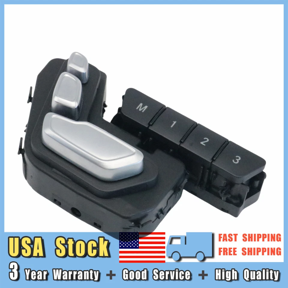 Interruptor de control de asiento eléctrico delantero izquierdo para Mercedes-Benz CLS63 AMG S 4Matic 2014-18 Foto 3 de 4