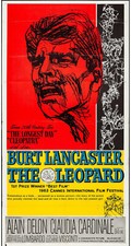 THE LEOPARD orig 1963 large 3-sheet movie poster BURT LANCASTER/BOB PEAK artwork