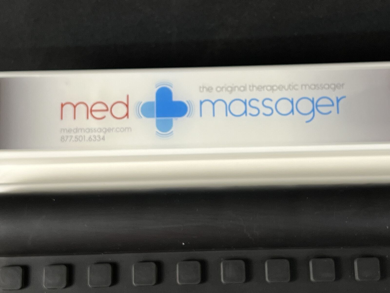 MedMassager MMF07 11Speed Therapeutic Foot Massager Black New Open Box
