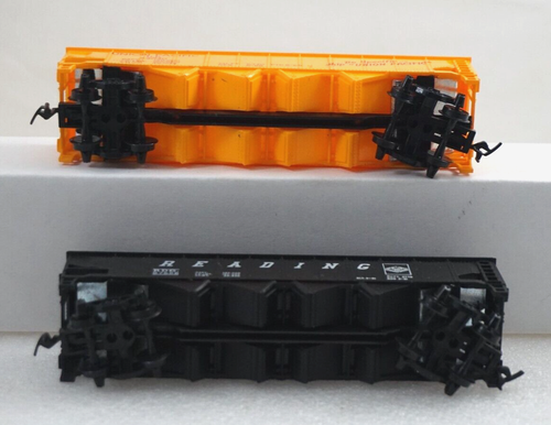 Coches tolva escala TYCO (Lote de 2) UNION PACIFIC & READING HO - Imagen 6 de 6