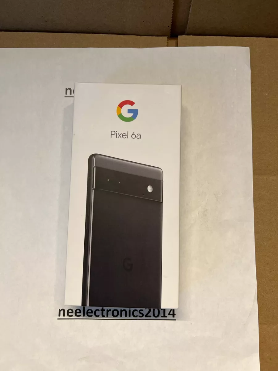 Google Pixel 6a (GX7AS) 128GB - Charcoal (AT&T) W/ Box 5709