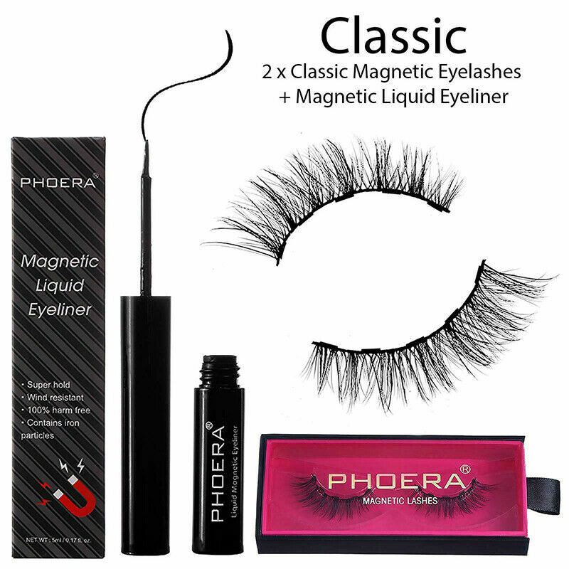 PHOERA Lash Eyeliner KIT Liner 4D 3D Eyelash Liquid No Glue