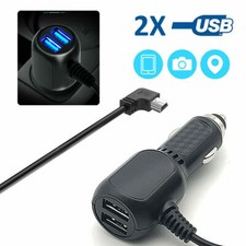 Vehicle Cable USB Car Charger for Garmin GPS Nuvi 200 57LM C255 2539LMT 2597LMT