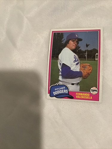1981 Topps Traded Baseball Card 850 Fernando Valenzuela Rookie EBay