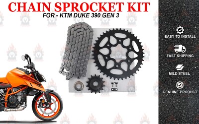 Ktm 390 Chain Sprocket Ktm Duke 200 Chain Sprocket Kit 