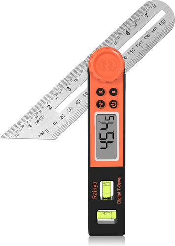 Digital Angle Finder Protractor 0-360 Degree T-Bevel Gauge with LCD Display