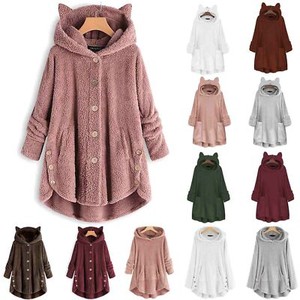 fluffy hoodie