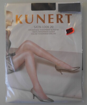 New & Unopened: Kunert Satin Look 20 Tights! 20 Den! Size 48/50 Or XL! Brown
