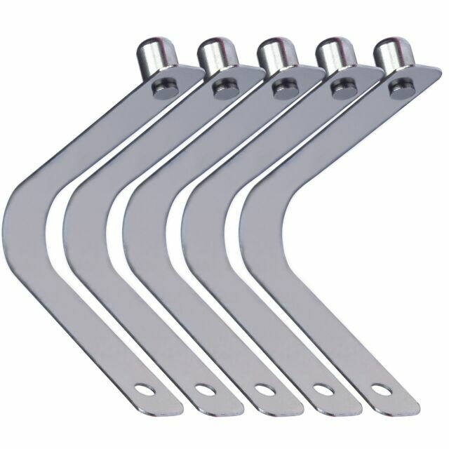 5 Kayak Paddle Tent Pole Push Button Spring Snap Clip Locking Tube Pin SI 9mm for sale online