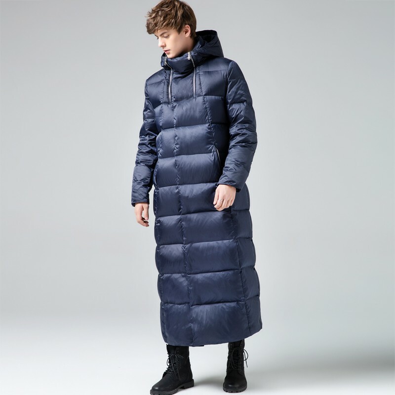 extra long down coat