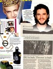 Game of Thrones: 75+  original, separate clippings pages lot Kit Harington etc — photo 1