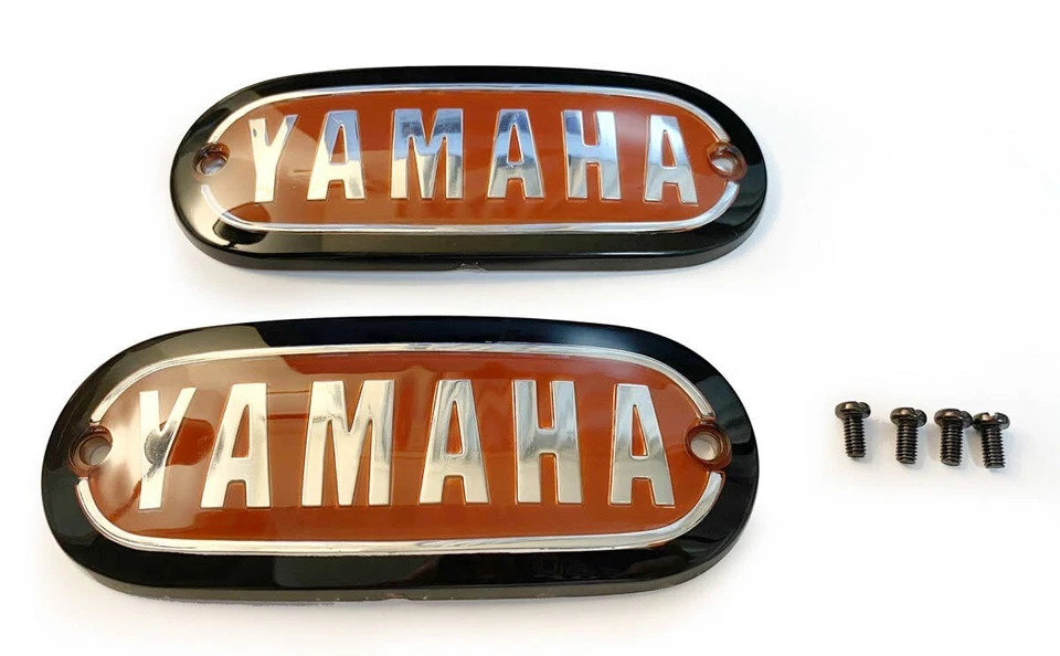 雅马哈 XS1 XS2 XS650 油箱徽章 2 件 #211-24161-00-00,214-24161-00 — 第 2/3 张图片