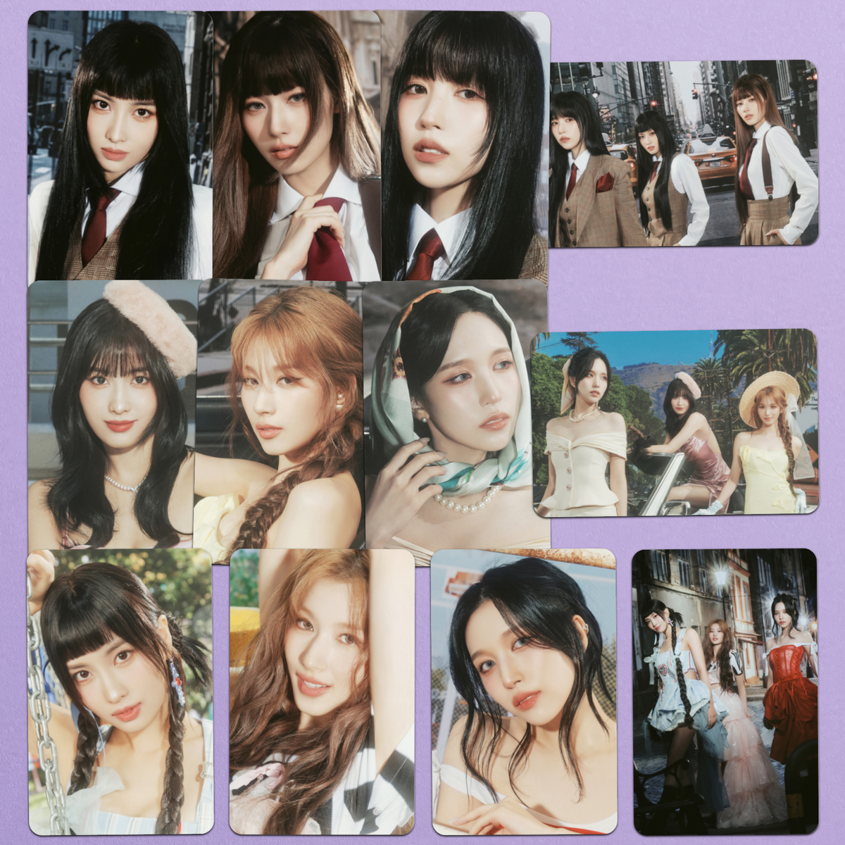TWICE MiSaMo Haute Couture Concept Fanmade Photocards | eBay