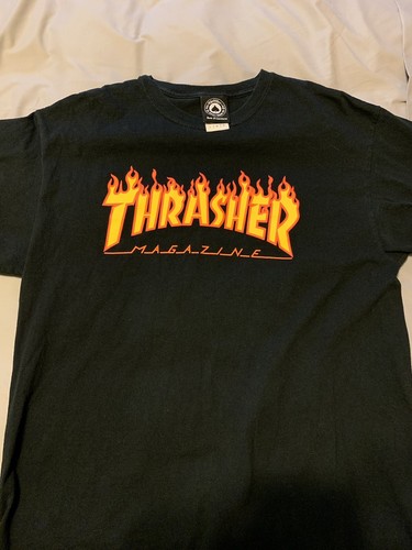 Thrasher Magazine T Shirt Black 