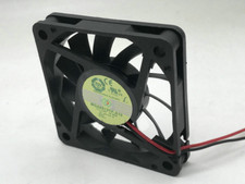 1PC 6CM 60 60 10mm 6010 2 Wire cooling fan MGA6012YF-A10 DC 12V 0.30A
