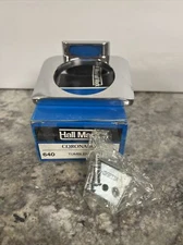 New Vtg Hall-Mack 640 Coronado Polished Chrome Tumbler Cup Holder