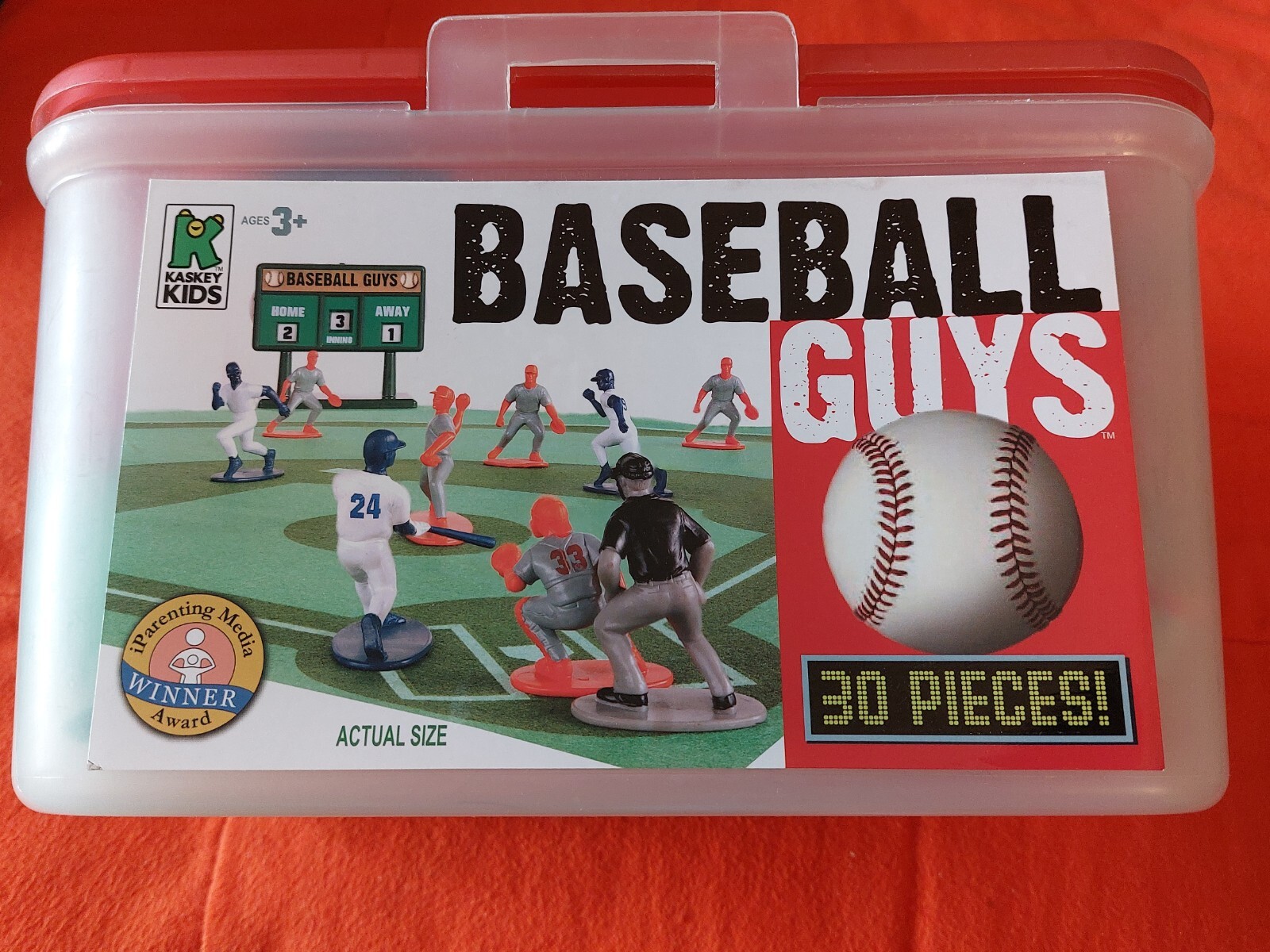 2005 Kaskey Kids Toy BASEBALL Guys COMPLETE With Felt And Score Board