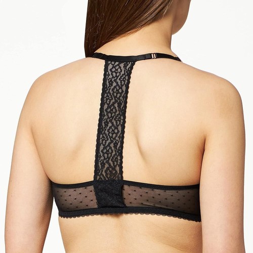 Iris & Lilly Front Closure Bra Women's Mesh Push-Up T Back BLIDM006 - Picture 6 of 8